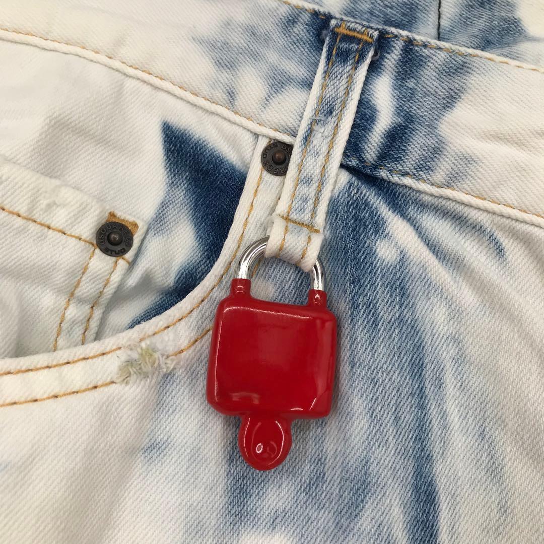 ディースクエアード　デニムパンツ　50　ブリーチ