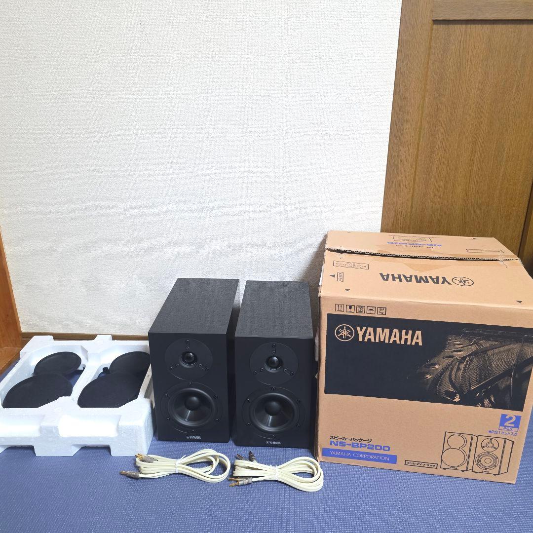 477】YAMAHA スピーカー (ピアノブラック) 1NS-BP200BP