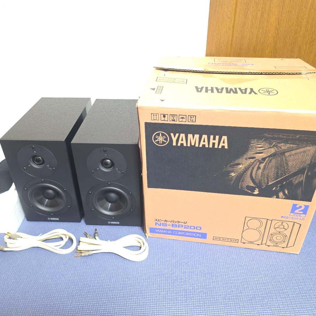 477】YAMAHA スピーカー (ピアノブラック) 1NS-BP200BP