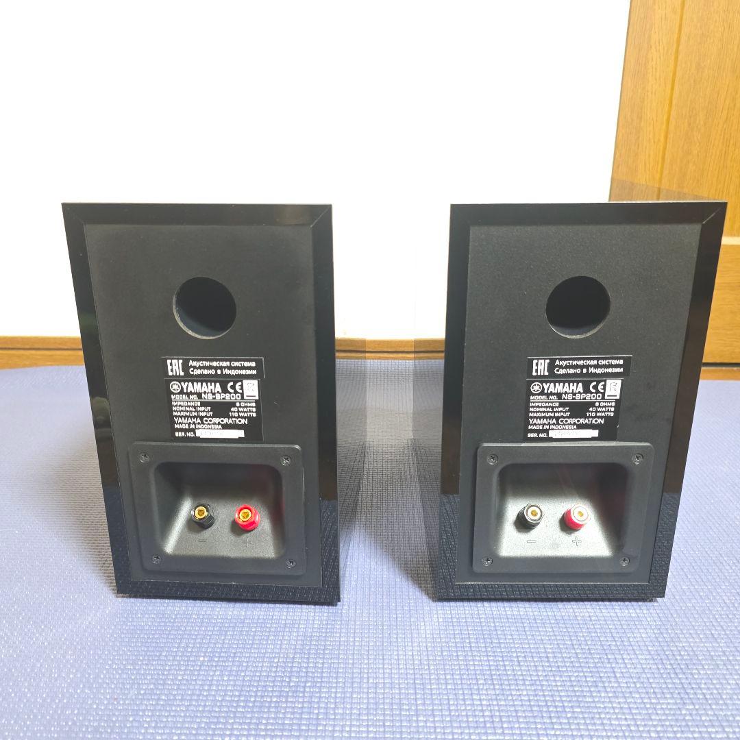 477】YAMAHA スピーカー (ピアノブラック) 1NS-BP200BP
