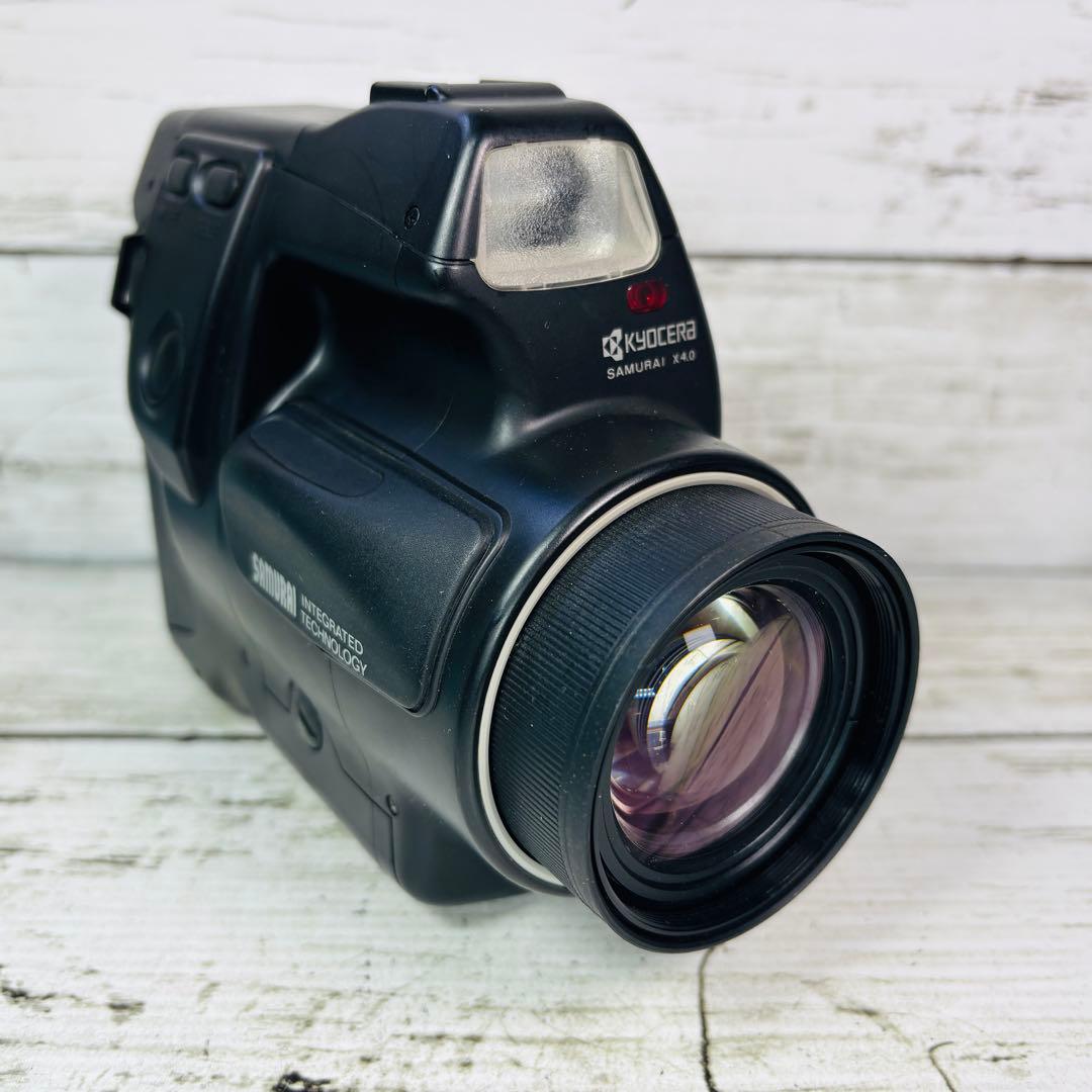 【動作良好】KYOCERA フィルムカメラ SAMURAI X4.0
