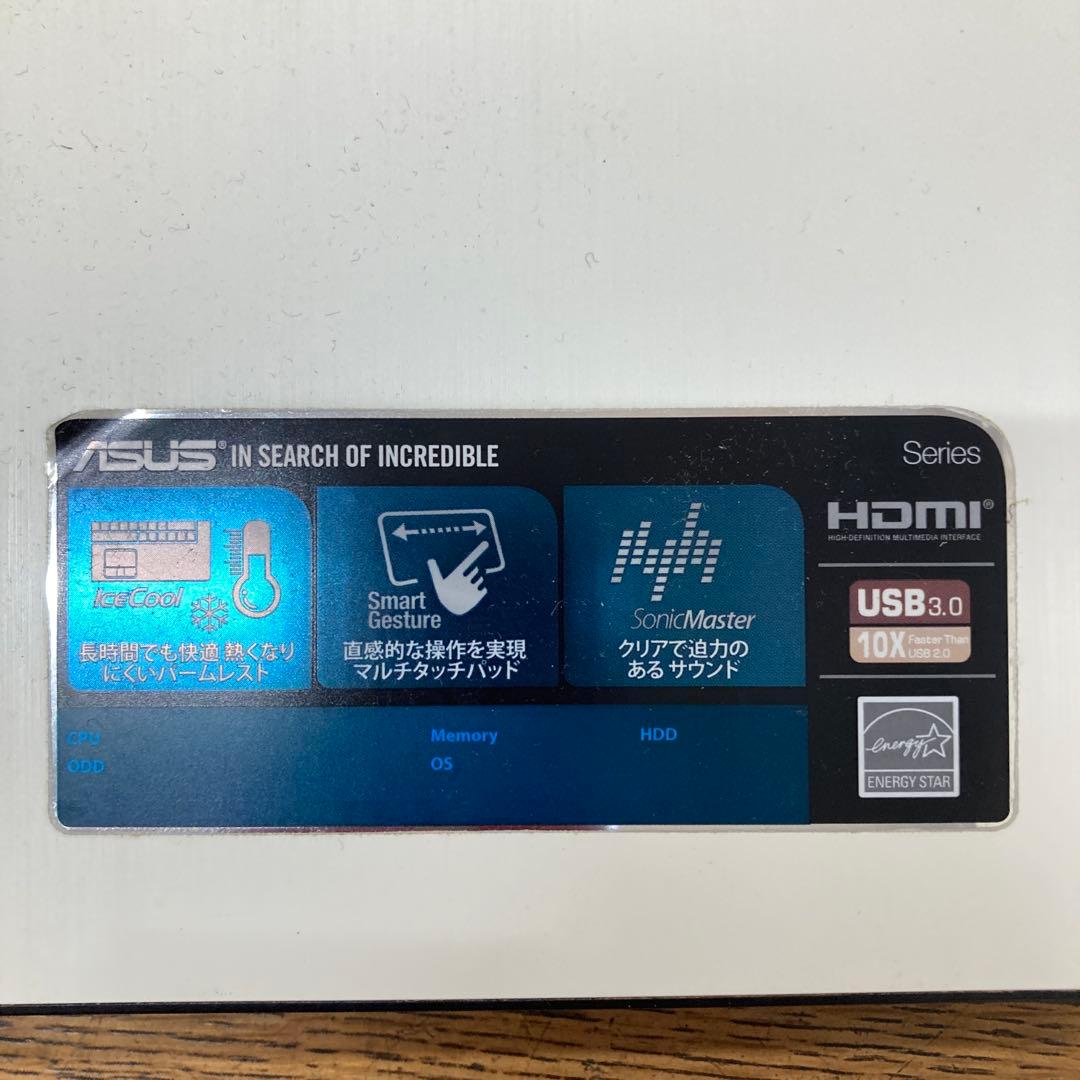 ASUS ノートPC X553M