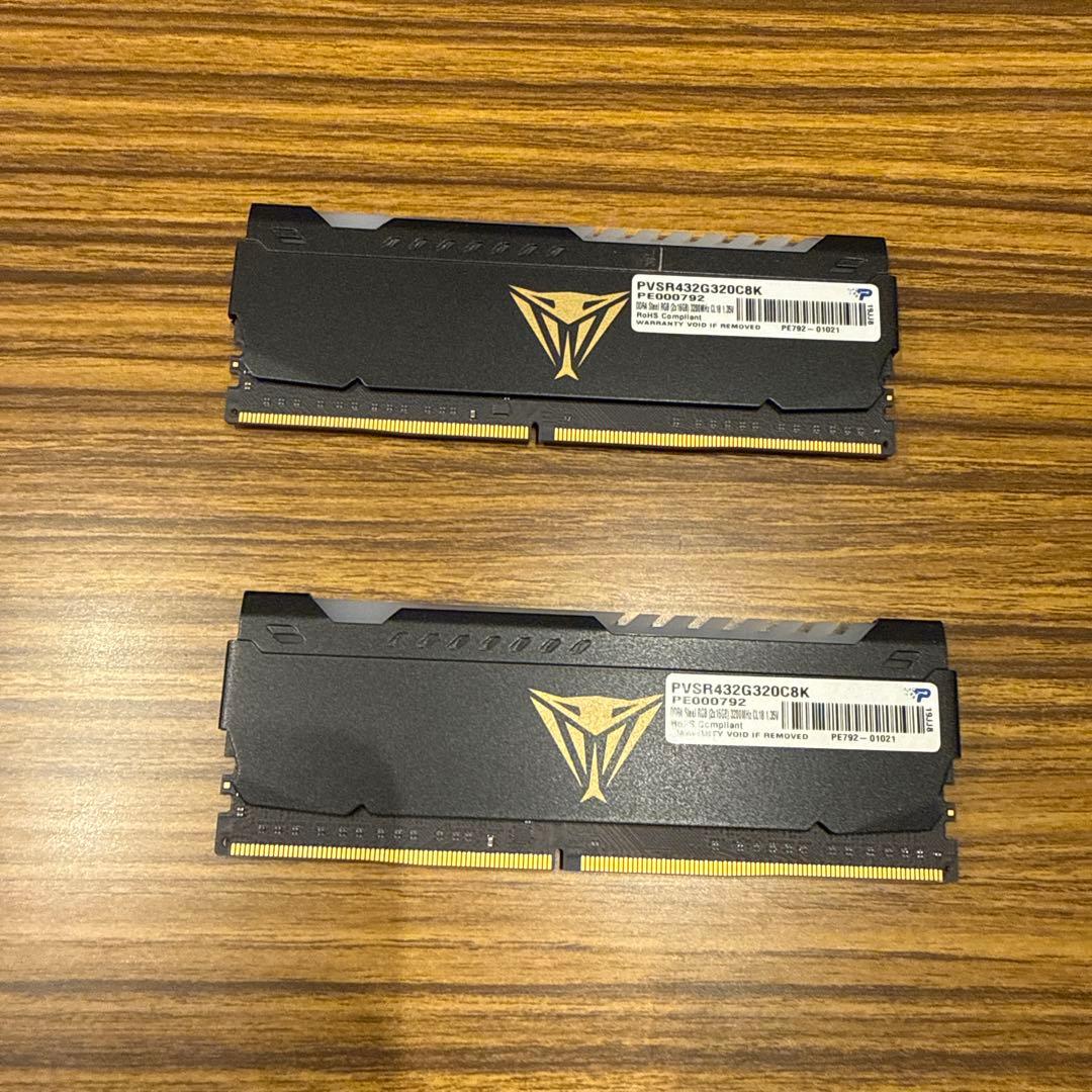 メモリー PVS432G320C8K DDR4 32GB (16GB x 2)