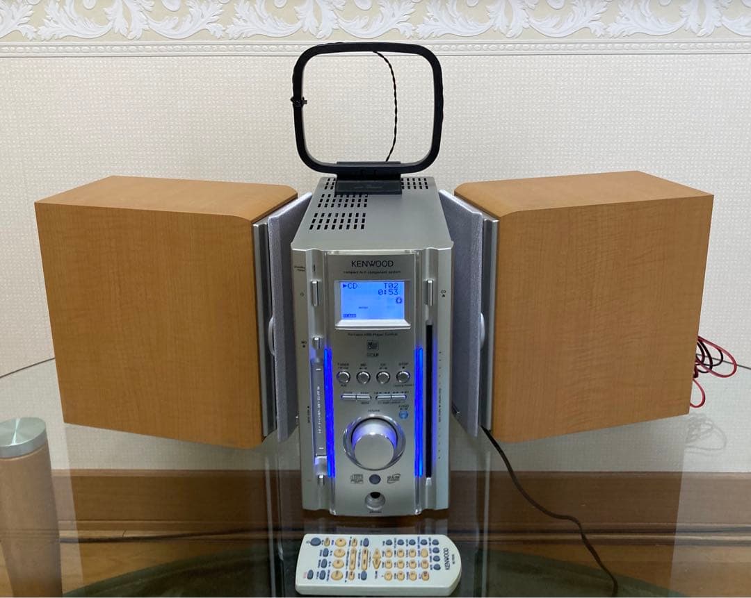 【可動品希少】ケンウッド・RD-ESA5MD　LS-ESA5・リモコン付き