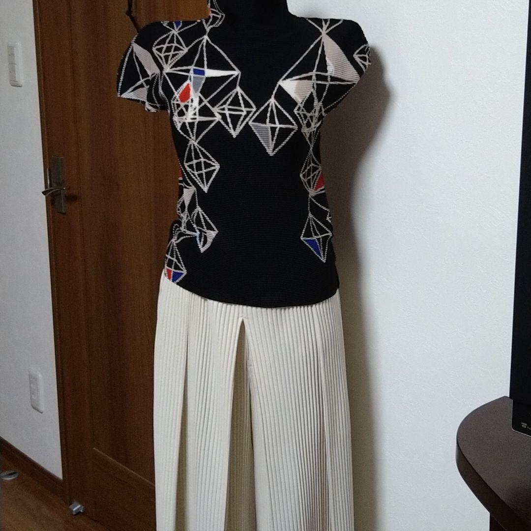 イッセイミヤケプリーツ袴パンツ