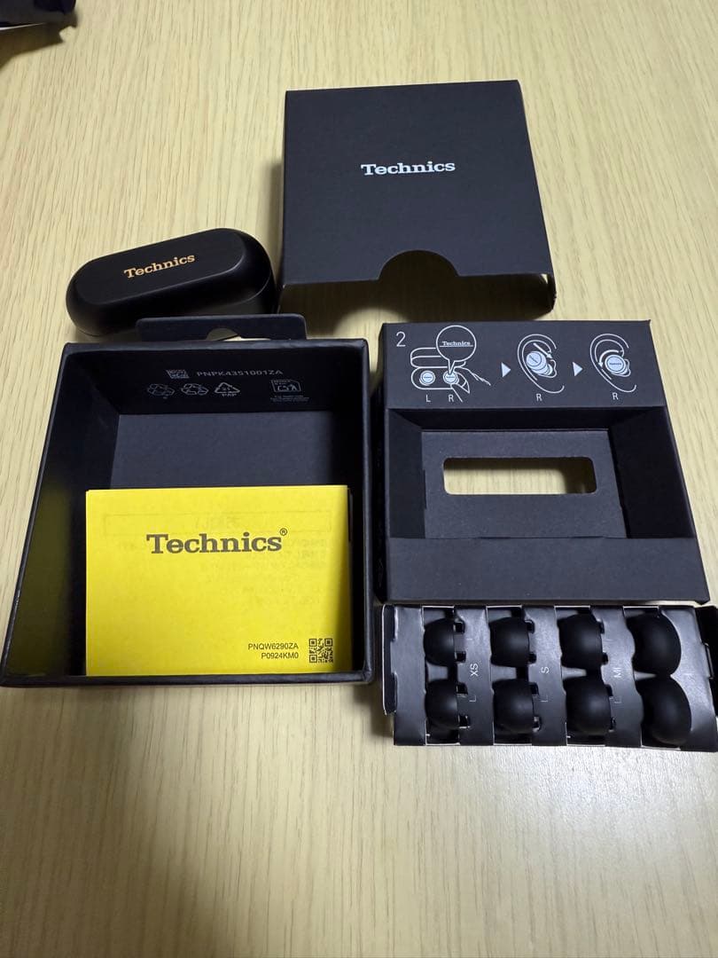 Technics EAH-AZ100 完全ワイヤレスイヤホン ブラック