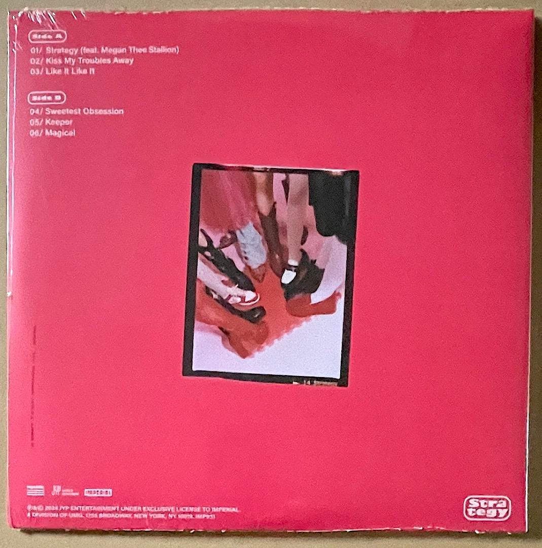 TWICE strategy レコード トレカ ポスター スリップマット 新品