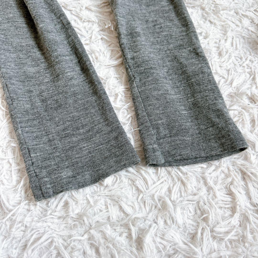 美品⁂センソユニコ⁂ロングチュニック　プルオーバー　変形襟　総柄　変形ヘム　L