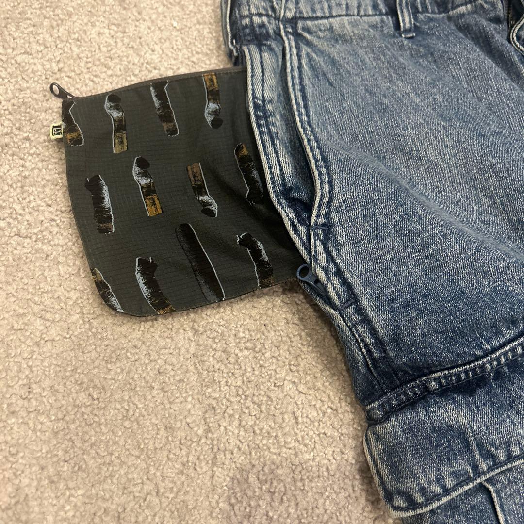 BEAMS SSZデニムカーゴショーツ