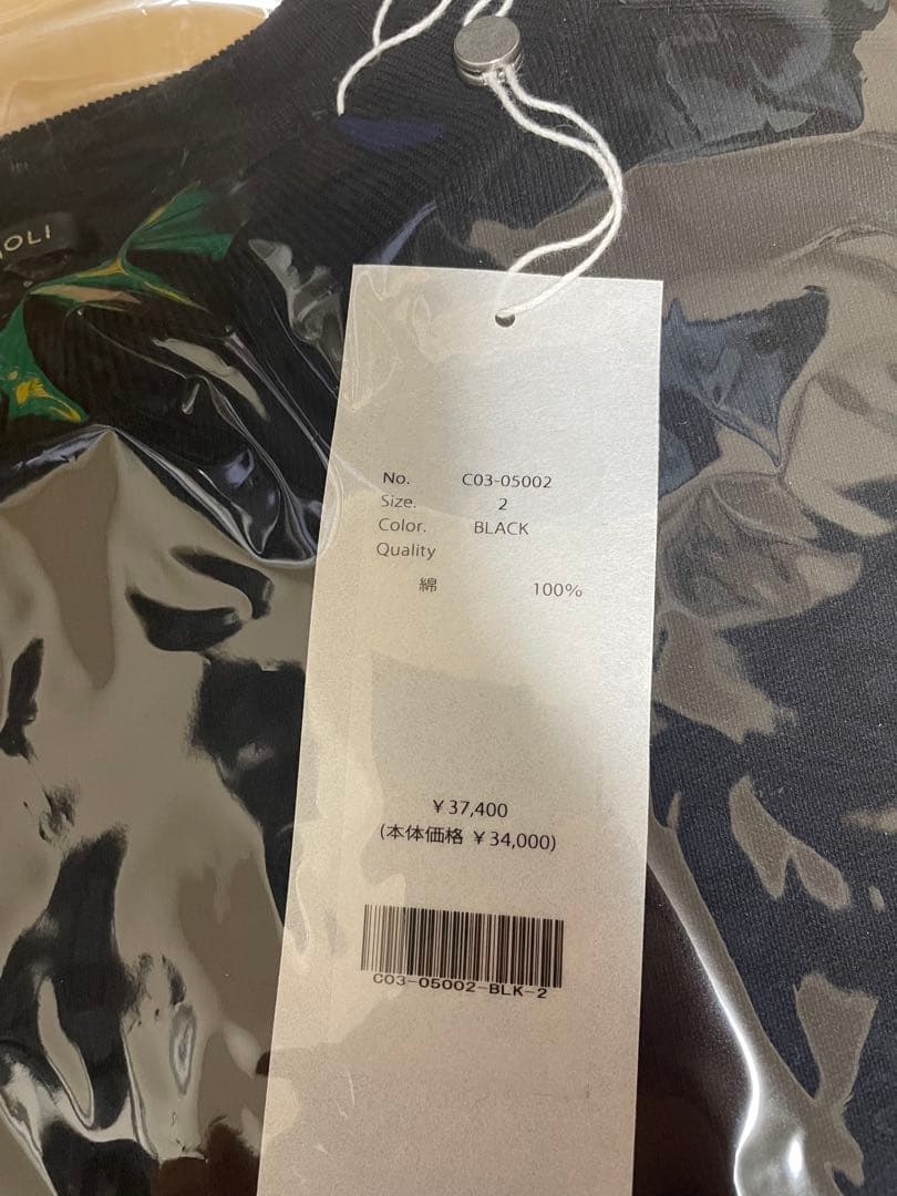 25AW COMOLI コットン裏毛 クルーネック