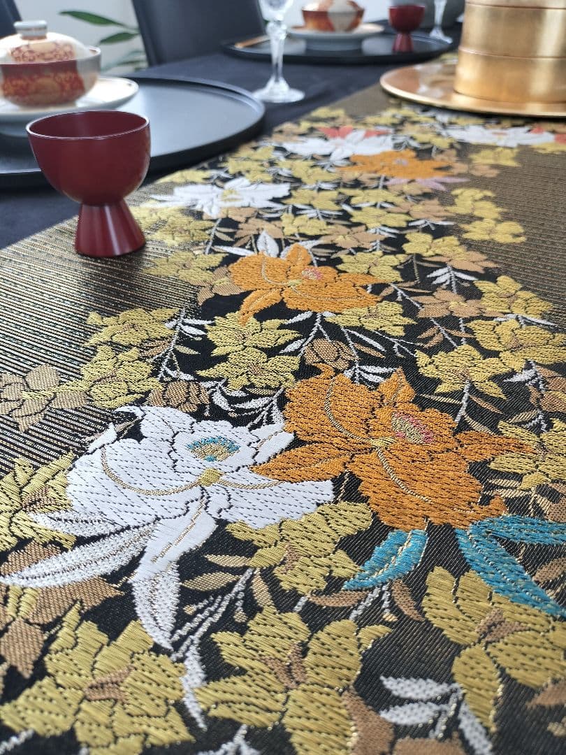 sweetylily　A878★逸品‼️豪華刺繍‼️ランナー2m10cm