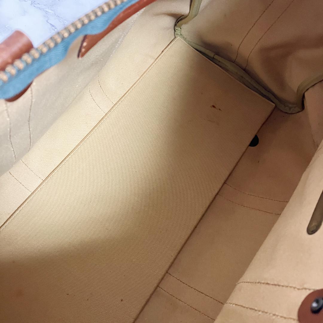 B617【2way】Polo Ralph Lauren★チェック柄ボストンバッグ