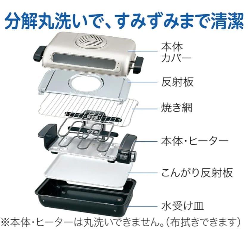 VMPD7-84-1 ZOJIRUSHI フィッシュロースター EF-VG40