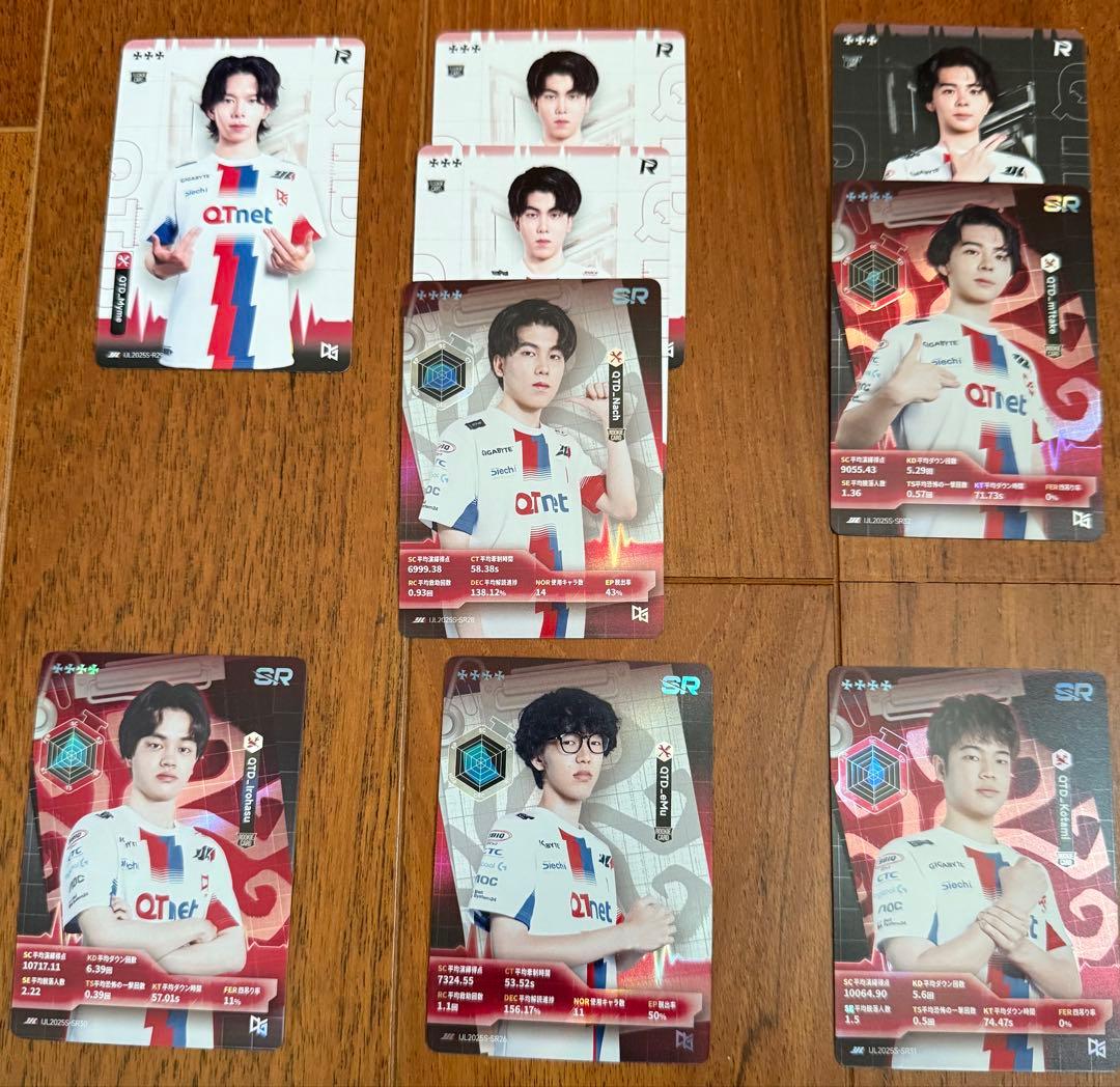 バラ売⭕️ IJLカード第五人格AWG FL SZ RC AXIZ DFM QTD