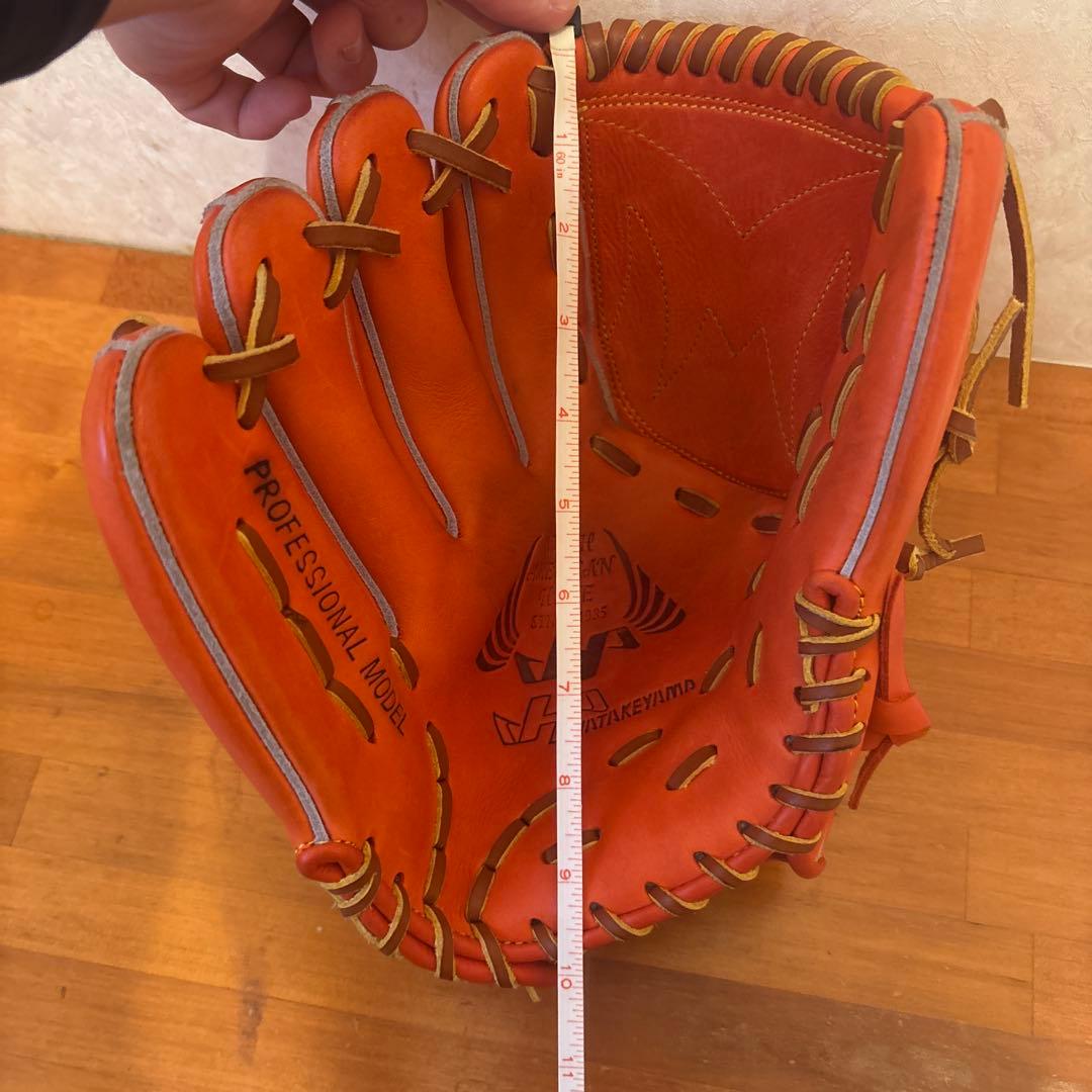 み*な様 ハタケヤマ ピッチャー左用硬式グローブ