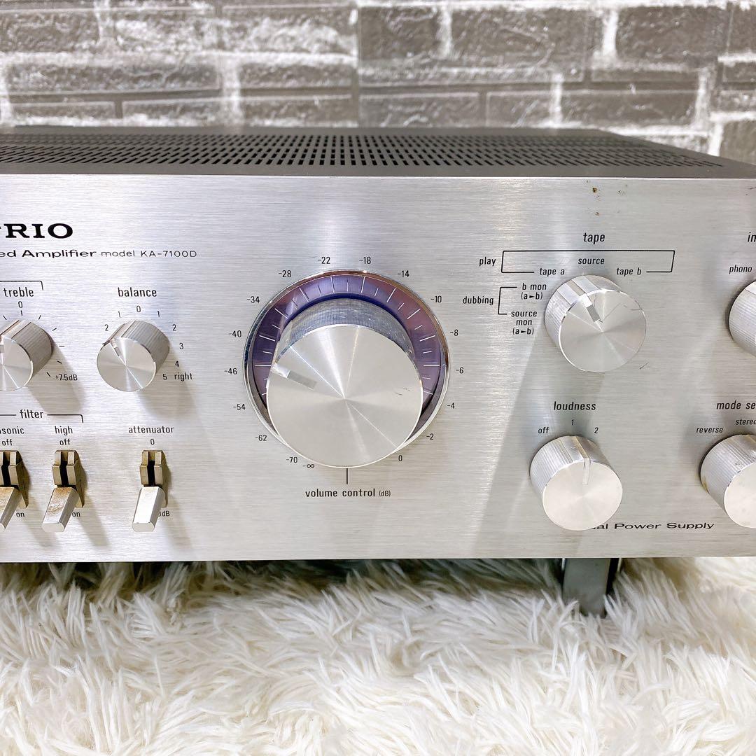 TRIO KA-7100D トリオプリメインアンプ 70年代　国産