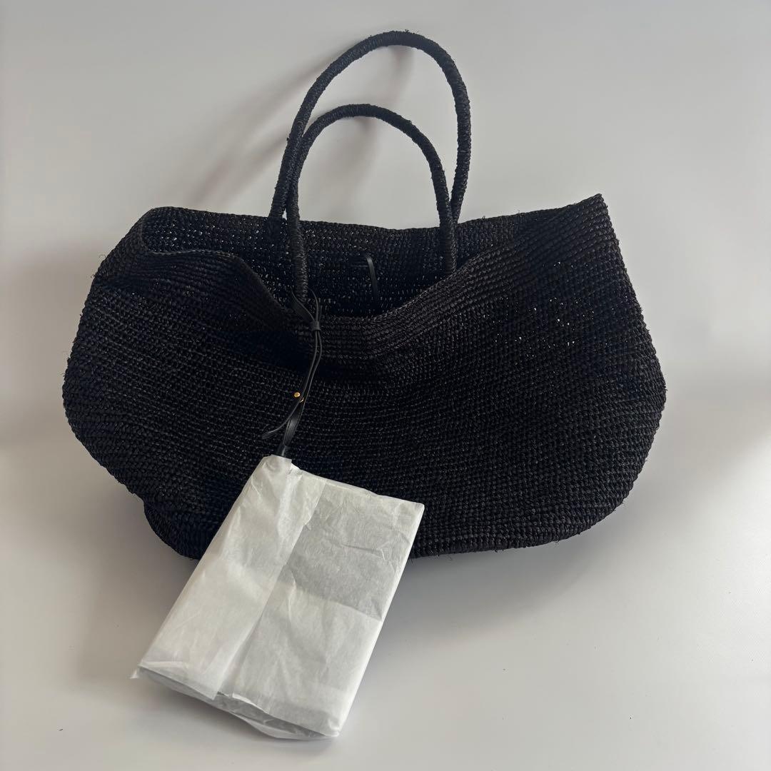 Sayuさま【新品未使用】The row oregon ラフィア かごバッグ