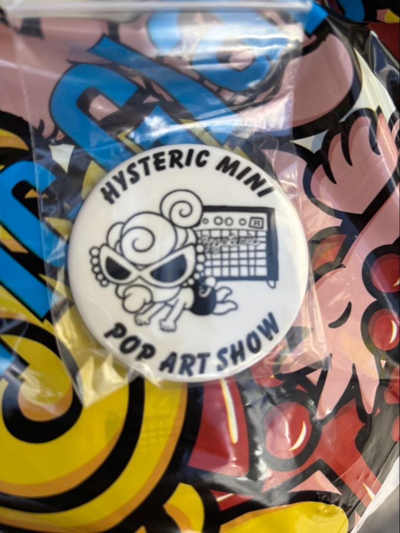 HYSTERIC MINI VERDY Kids Tee ホワイト　缶バッジ付