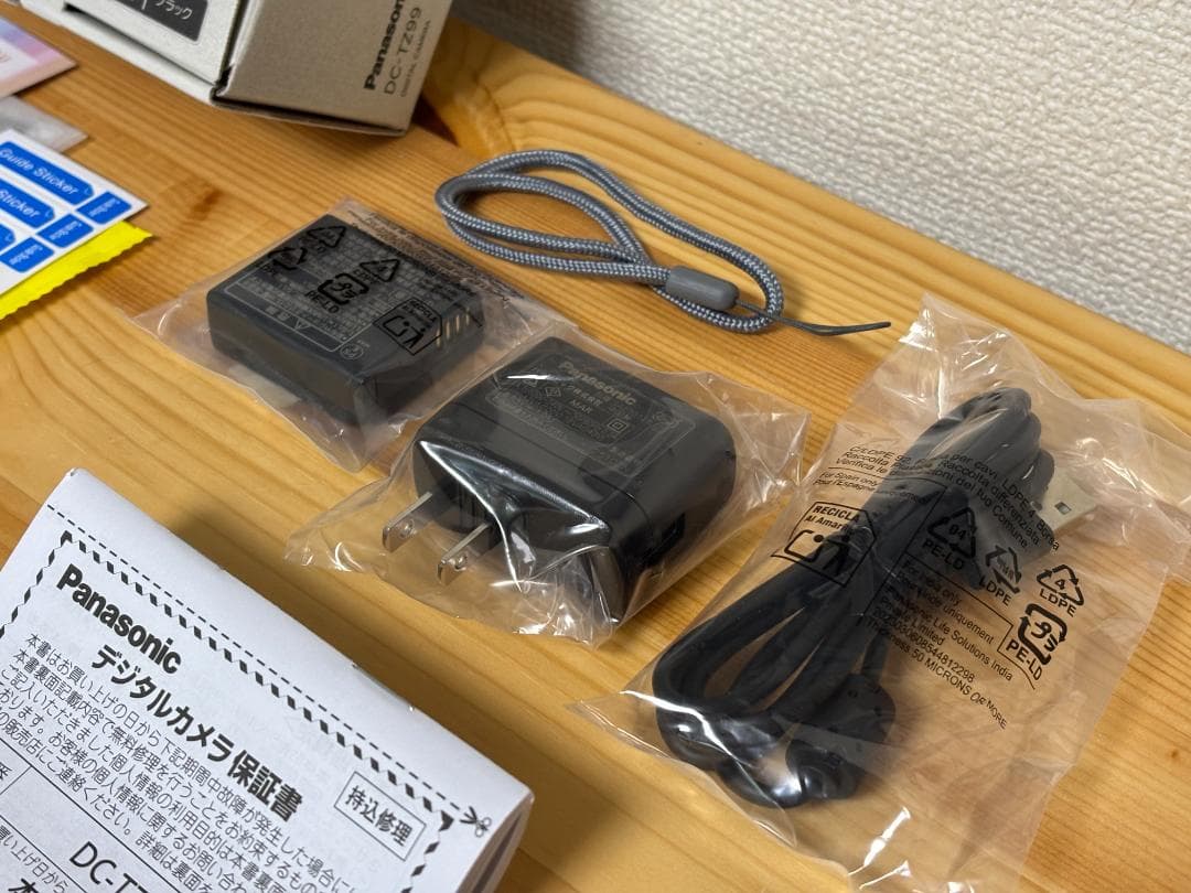 【ほぼ未使用品】LUMIX コンパクトデジタルカメラ DC-TZ99-K