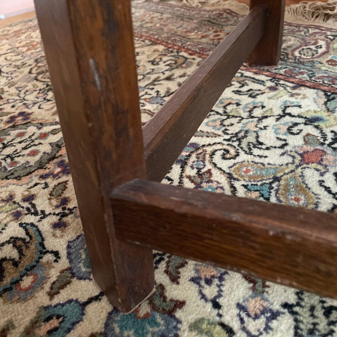 オランダ家具　ダイニングチェア　オーク材　無垢材