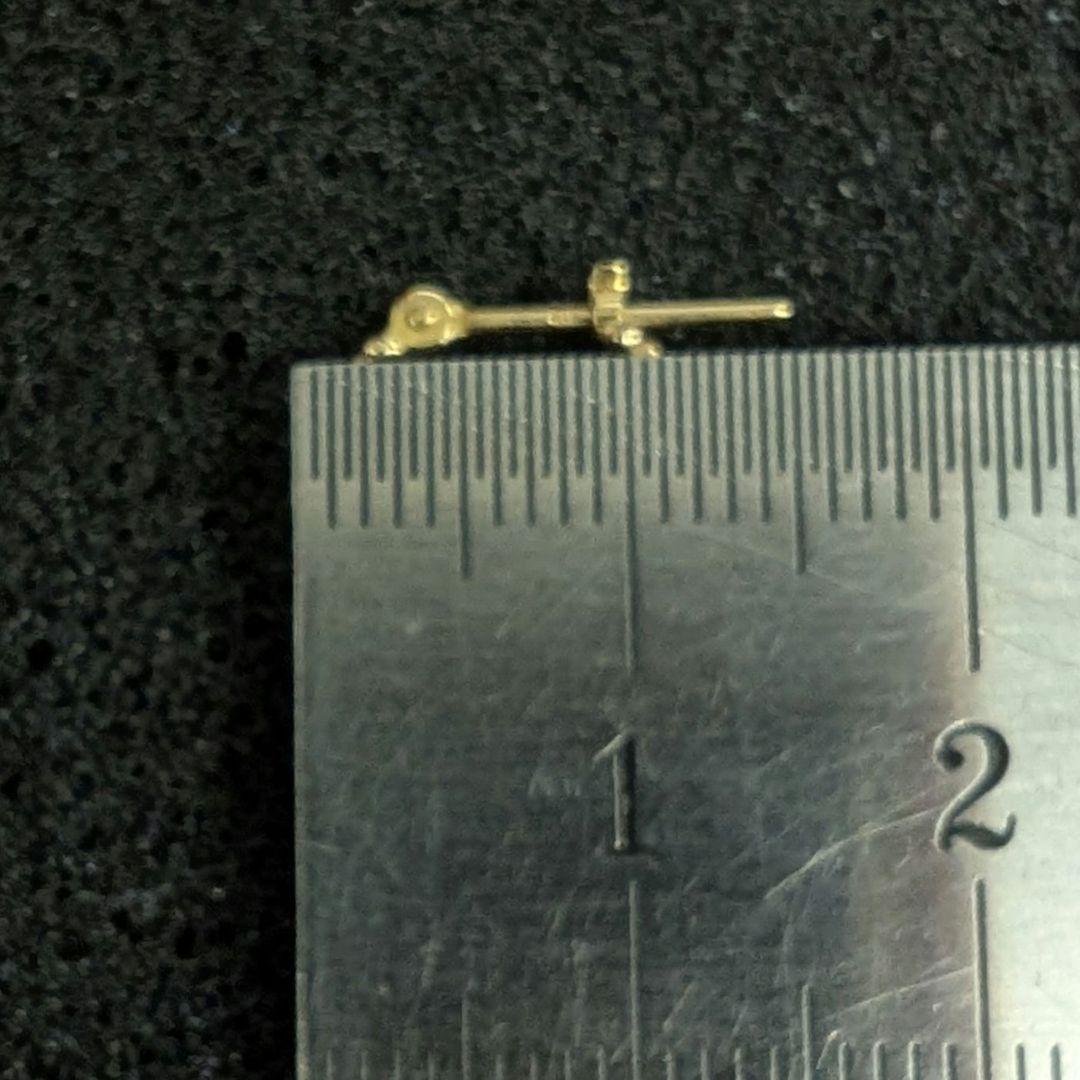 廃盤デザイン　agete バブル　フープピアス　K10 K18　片方