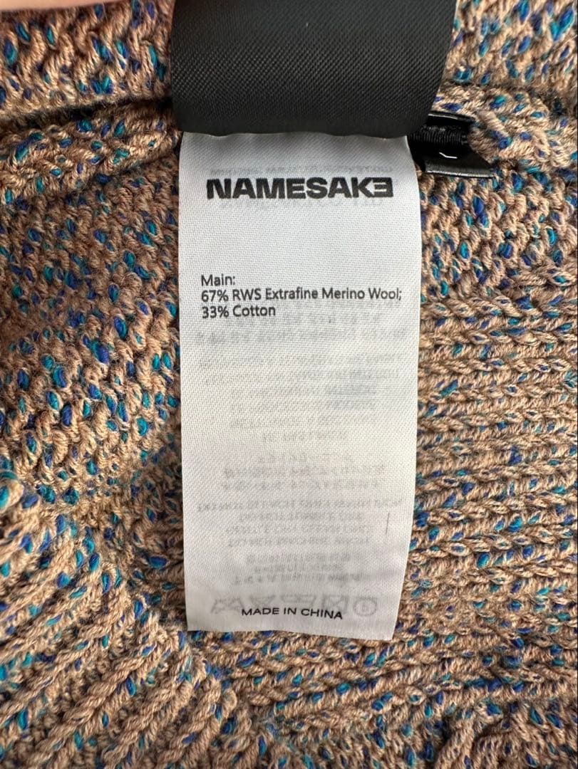 トップス NAMESAKE 25AW MARINA SLEEVELESS VEST