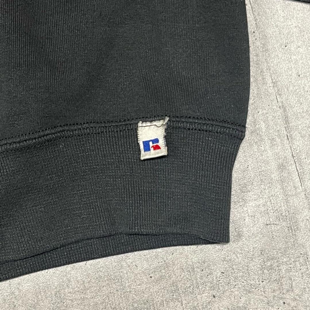 90s RUSSELL ATHLETIC USA製 ブラック スウェット