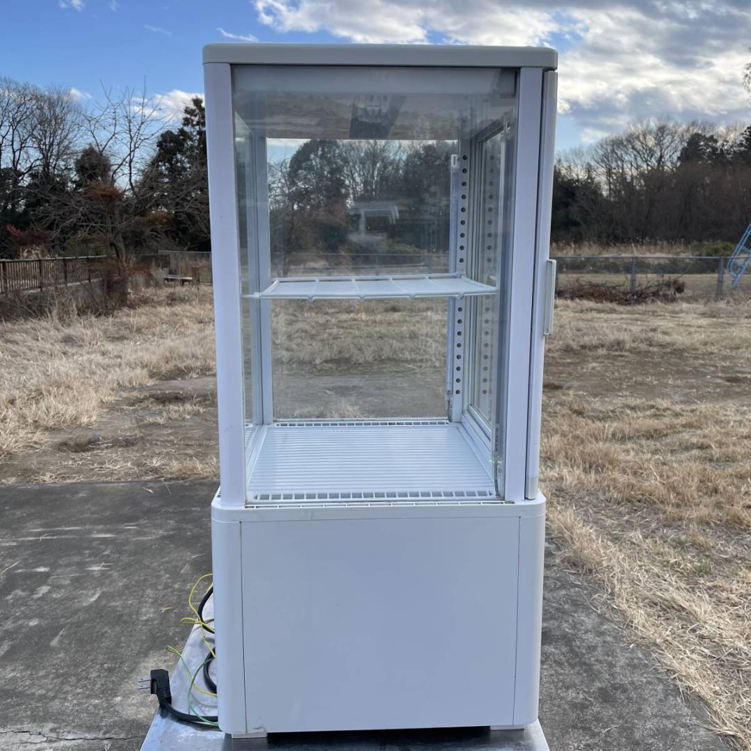 卓上型冷蔵　ショーケース　ホワイト HJR-FG60SWT 　XZ 3556