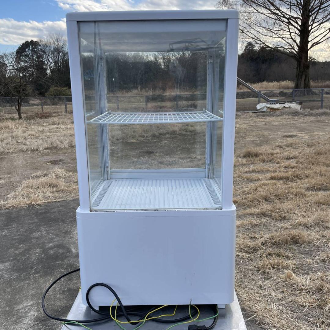 卓上型冷蔵　ショーケース　ホワイト HJR-FG60SWT 　XZ 3556