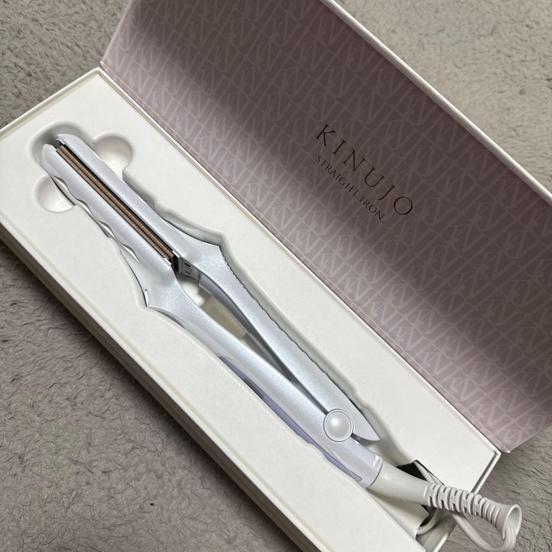 KINUJO LM225 ストレートアイロン ホワイト美品
