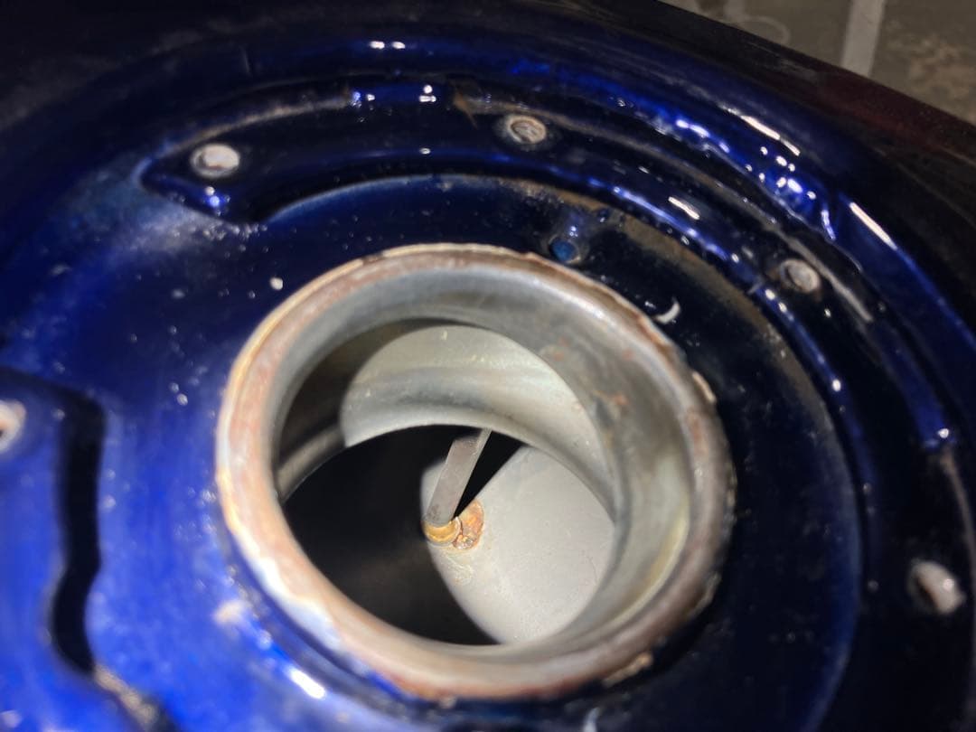 gsx250fx 純正タンク　凹みなし