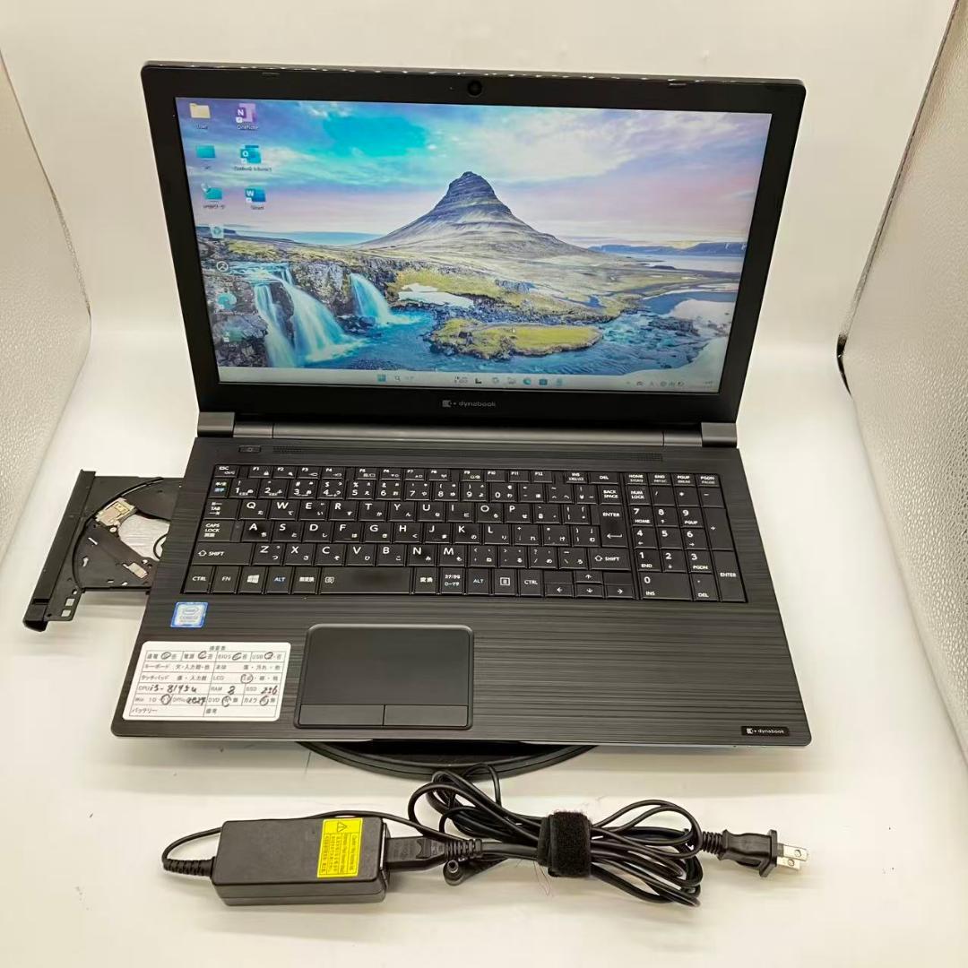 サクサク 東芝 TOSHIBA i3-8145U B65/EP 15.6型 ①