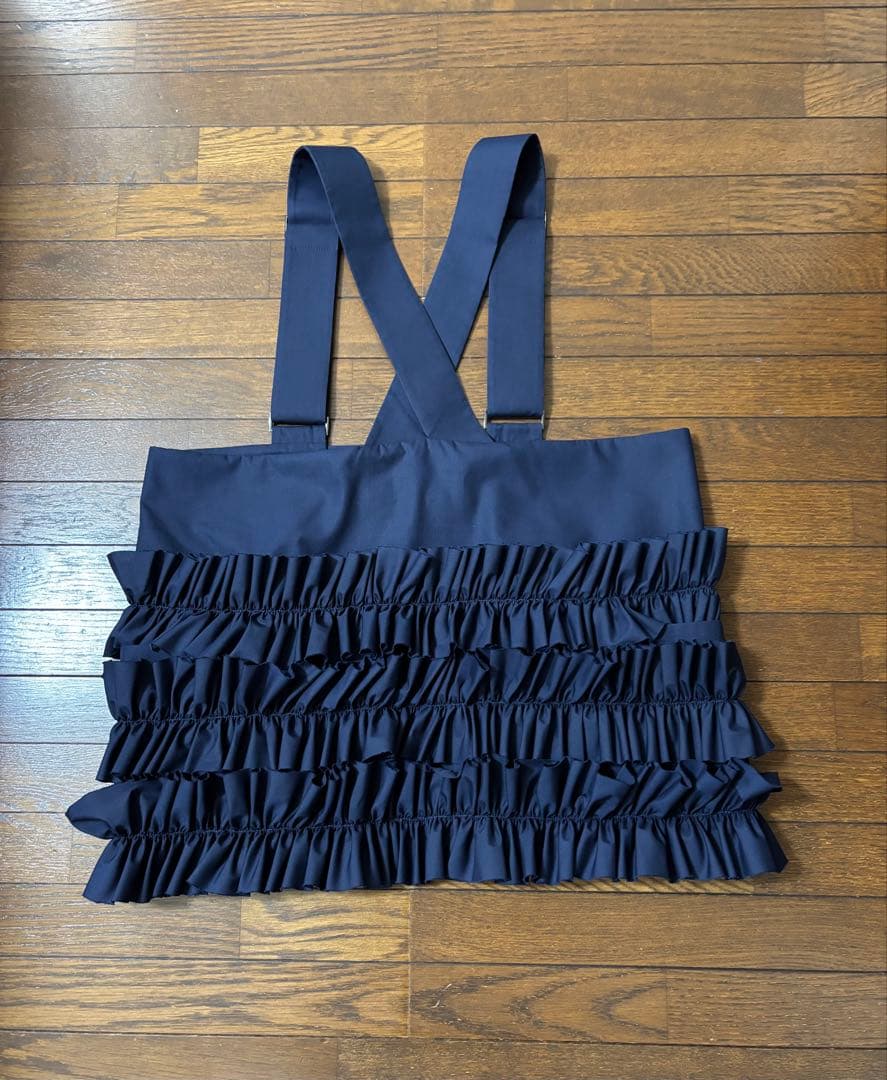 THOMAS MAGPIE トーマスマグパイ　ラッフルドポケットベスト