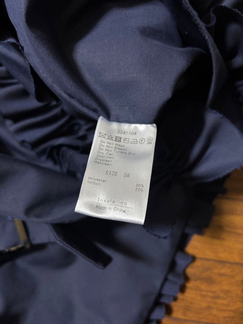 THOMAS MAGPIE トーマスマグパイ　ラッフルドポケットベスト