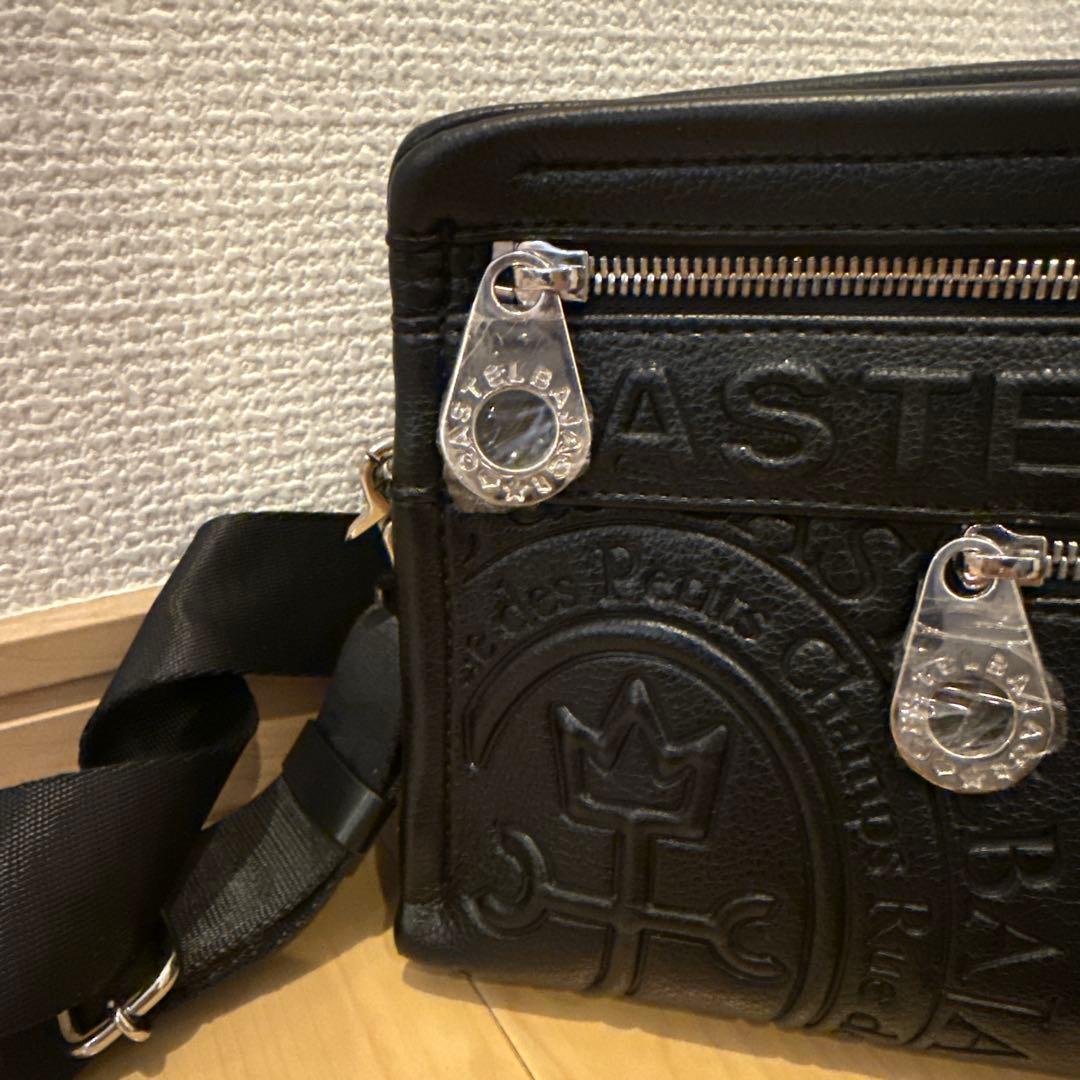 CASTELBAJAC ブラック ショルダーバッグ