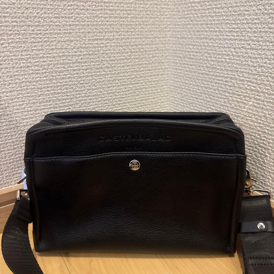 CASTELBAJAC ブラック ショルダーバッグ