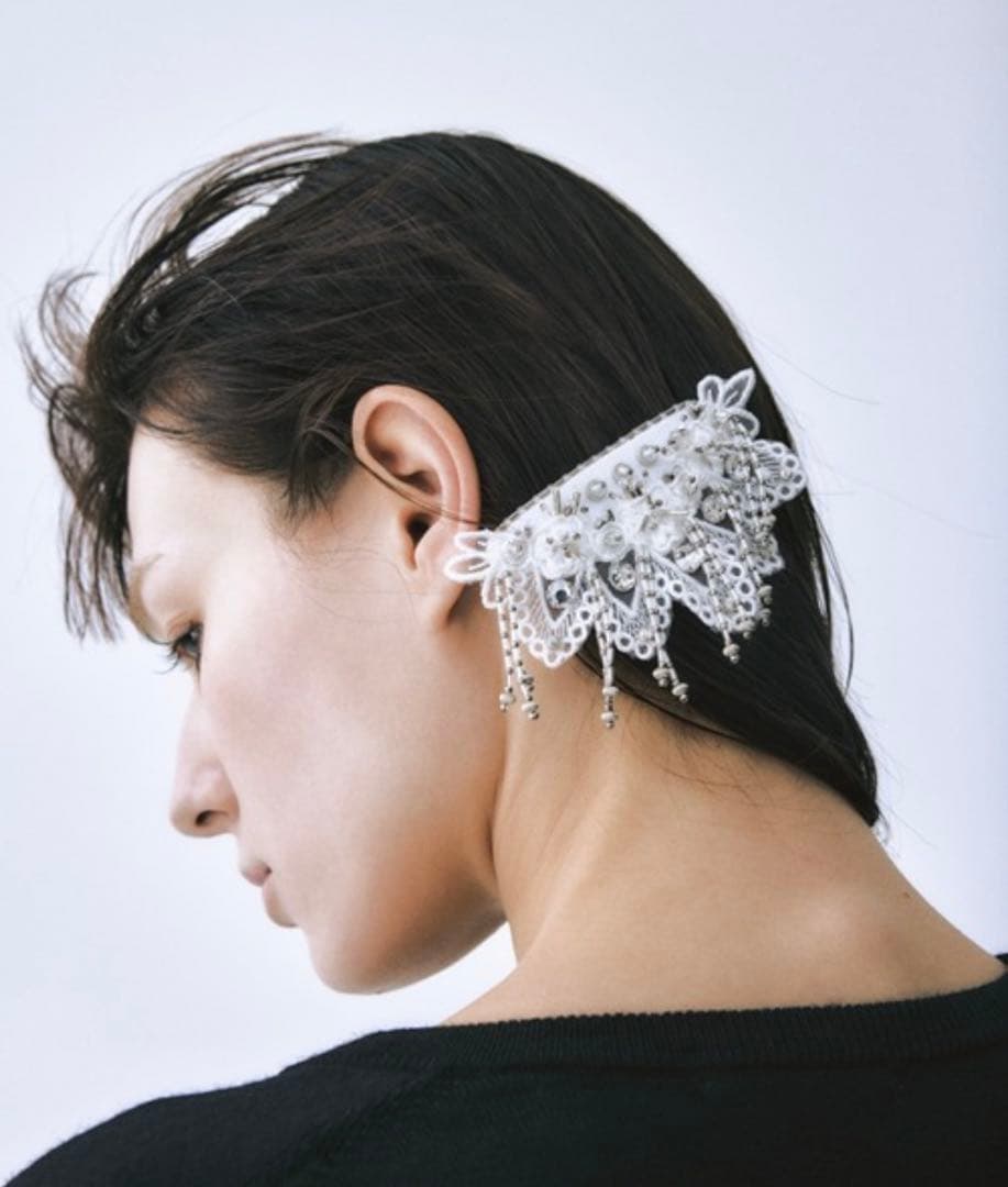 ヘアアクセサリー Tanaka Daisuke  bijou barrette left