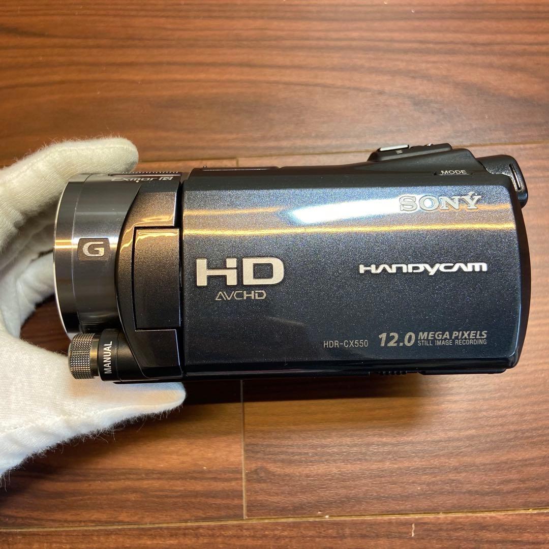 SONY HDR-CX550V ビデオカメラ ほぼ新品 4296