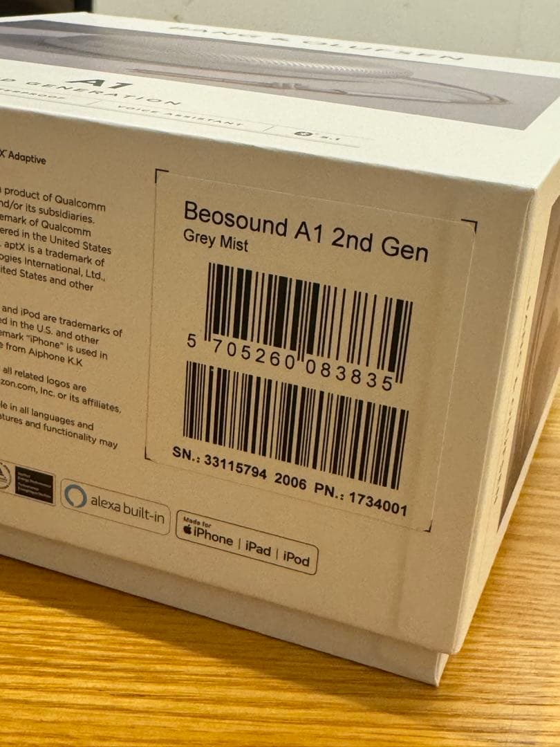 Bang & Olufsen A1 2nd Generation 動作不具合あり