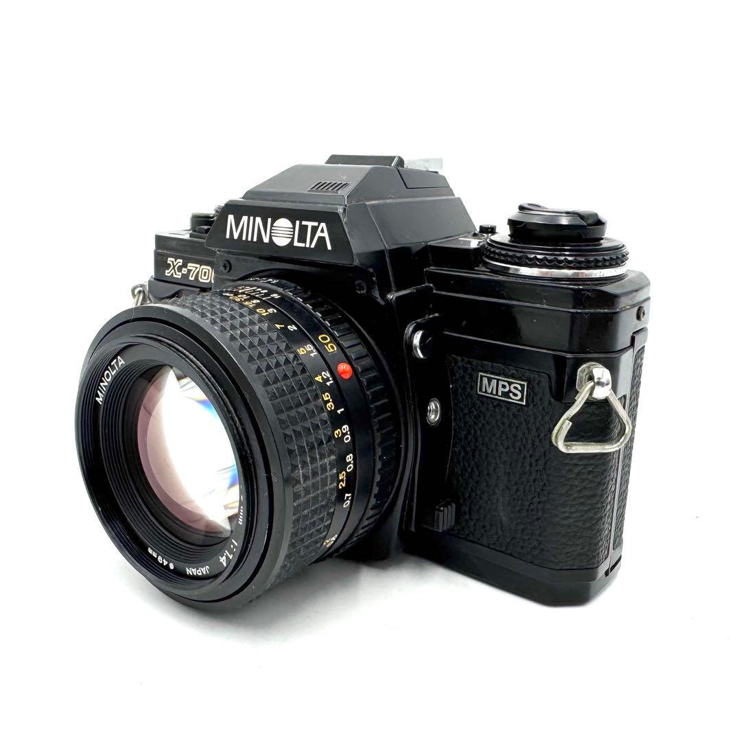 ❁完動品❁MINOLTA ミノルタ X-700 銘玉50mm F1.4 レンズ付