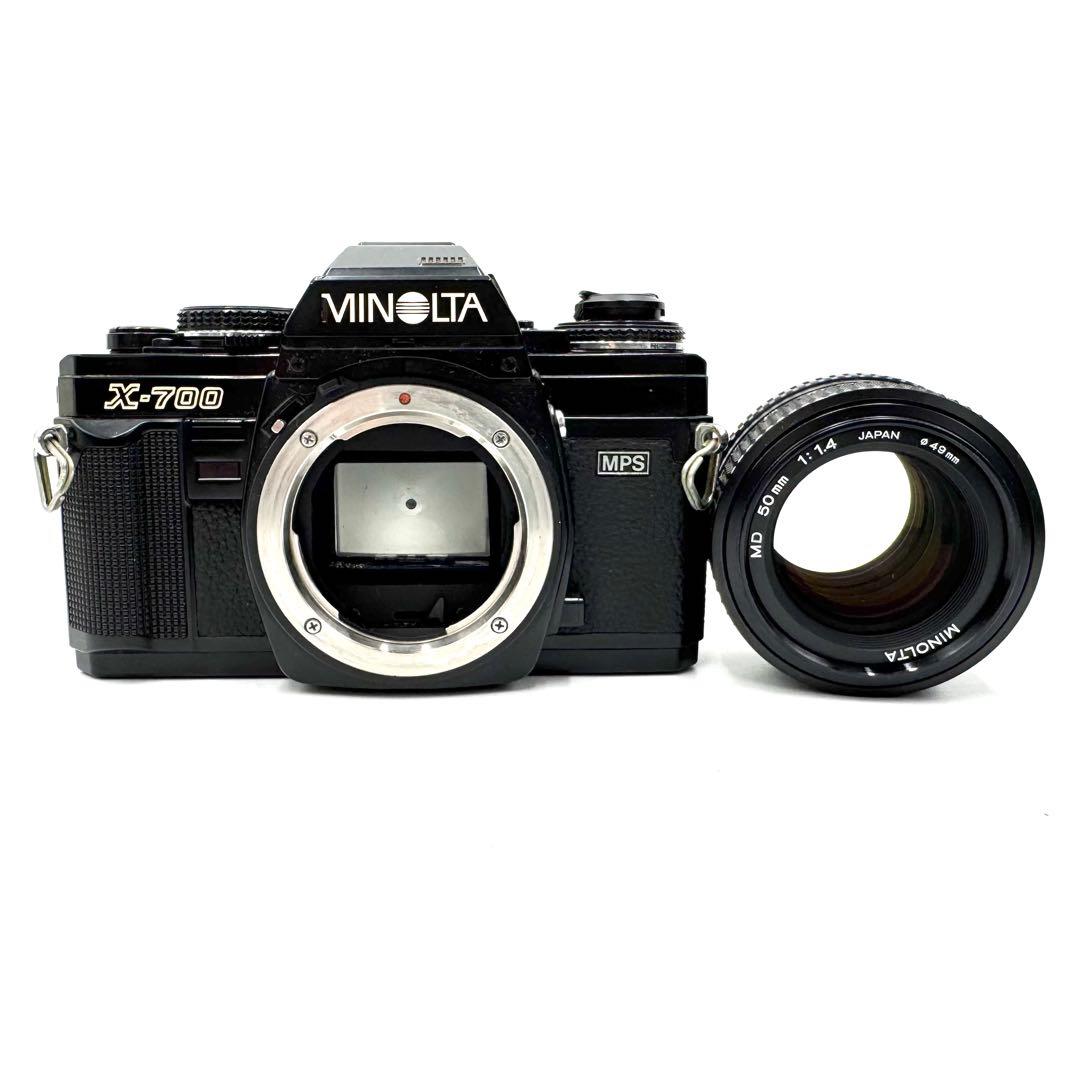 ❁完動品❁MINOLTA ミノルタ X-700 銘玉50mm F1.4 レンズ付