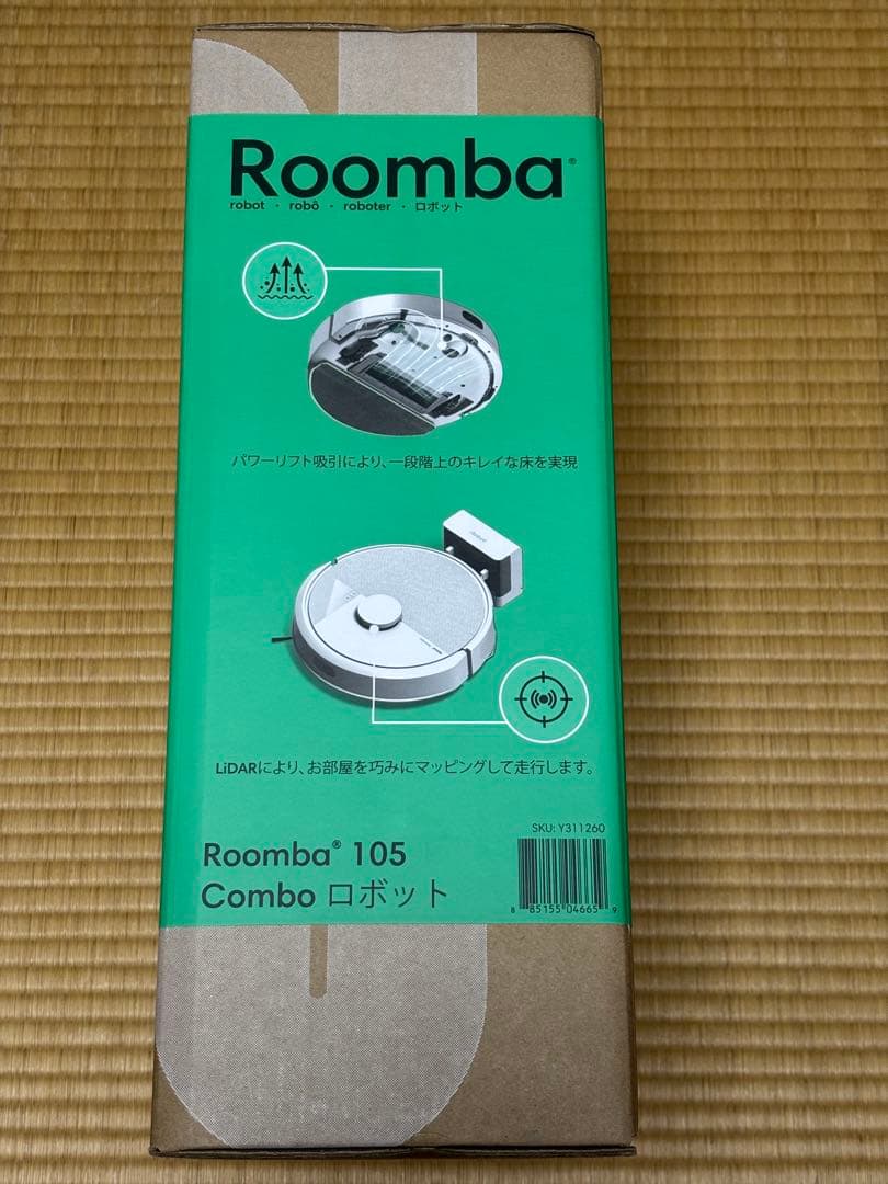 iRobot Roomba 105 Combo Y311260（ホワイト）