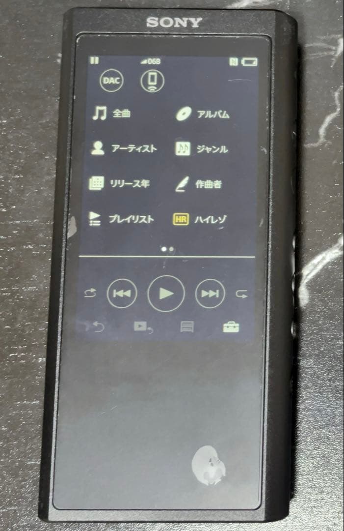 ポータブルプレーヤー SONY WALKMAN NW-ZX300 64GB