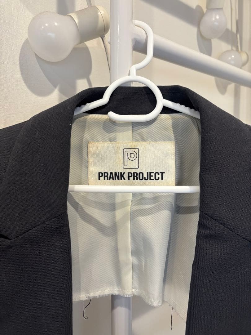 PRANK PROJECT ブラック クロップドテーラードジャケット