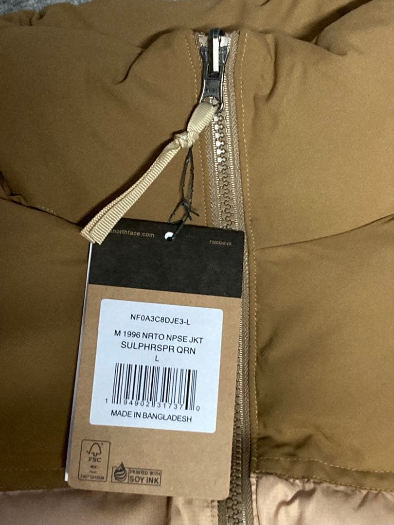 海外限定THE NORTH FACE 600フィル ヌプシ ダウンジャケット L