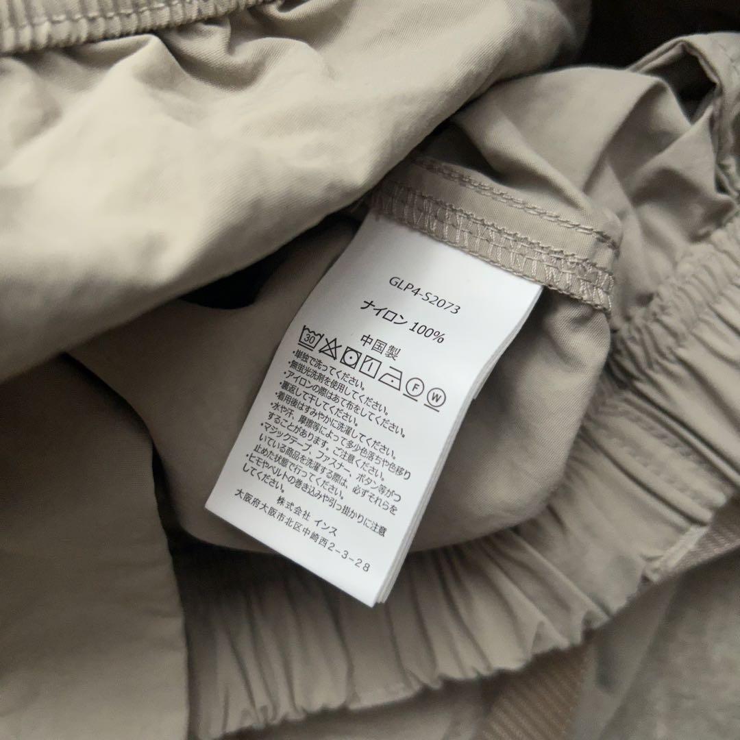 【美品】GRAMICCI グラミチ　ナイロンパンツ　グレー　サイズフリー