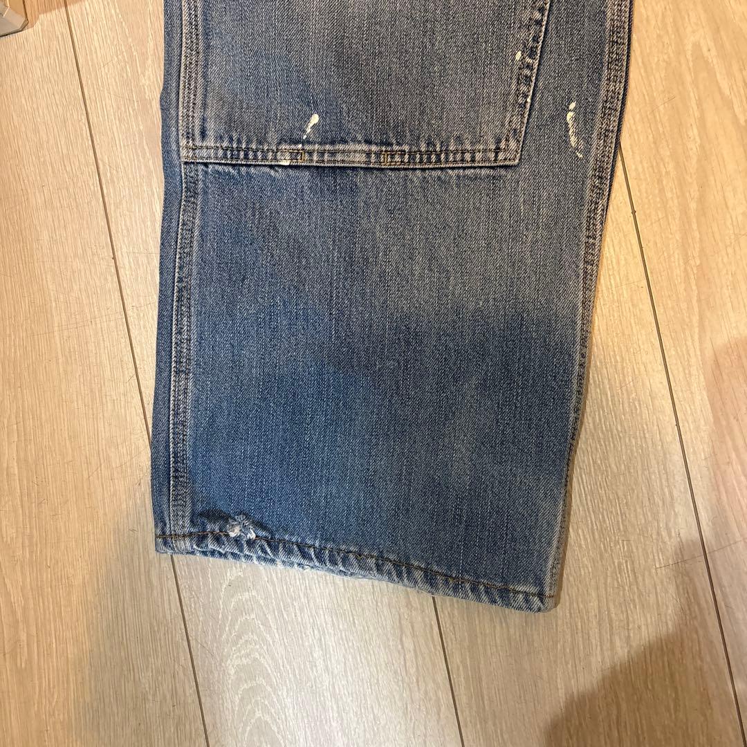 カーハントダブルニーペインタージーンズW36