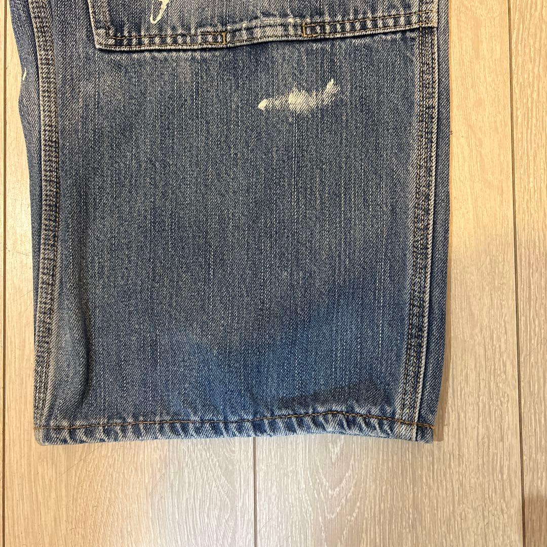 カーハントダブルニーペインタージーンズW36