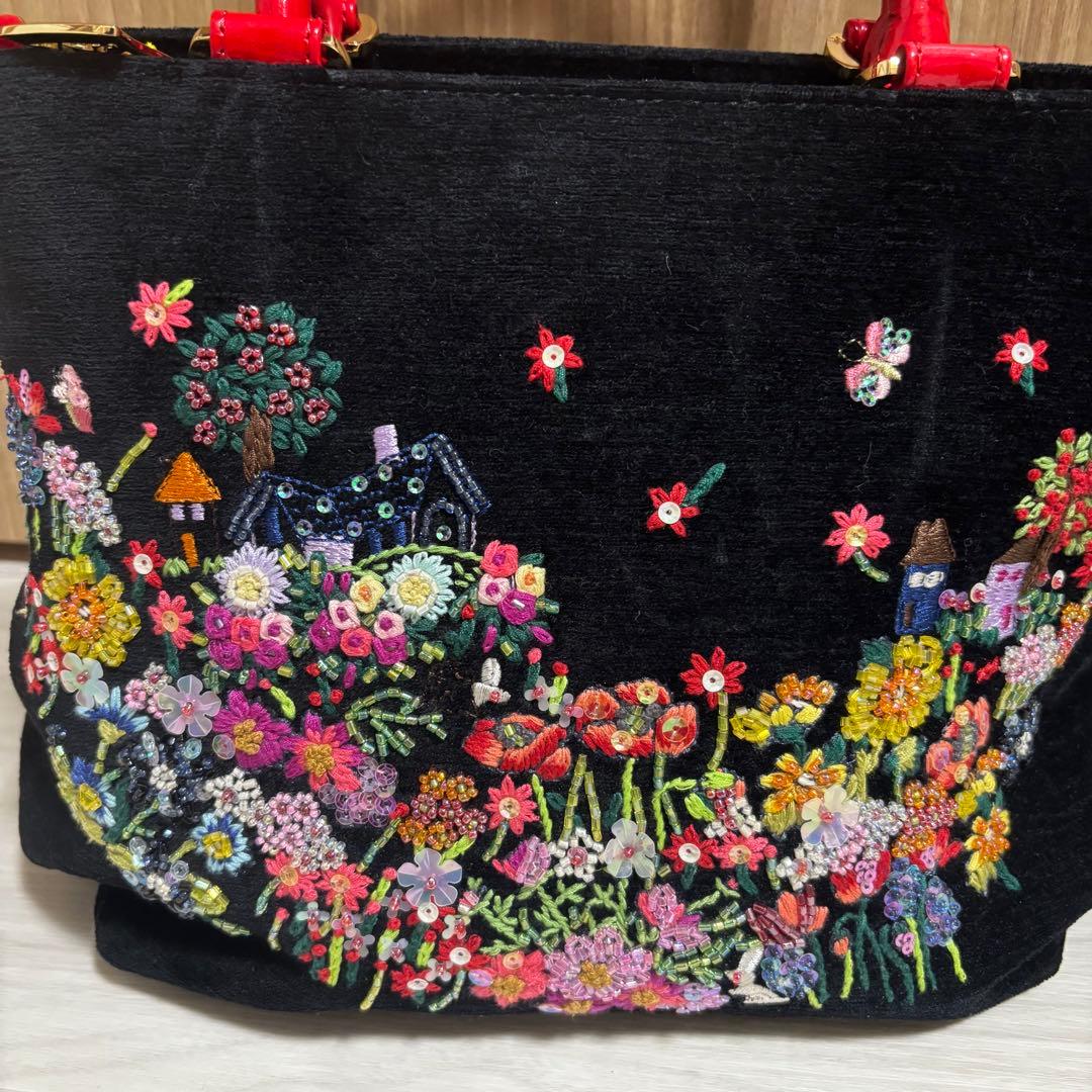 エッフェル・ブルゴーニュ　ミニトートバッグ/ Think Bee!