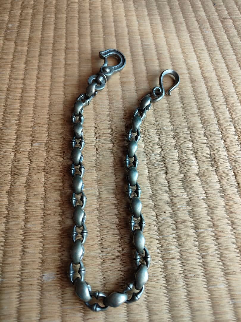 シルバー ウォレットチェーン 約40cm